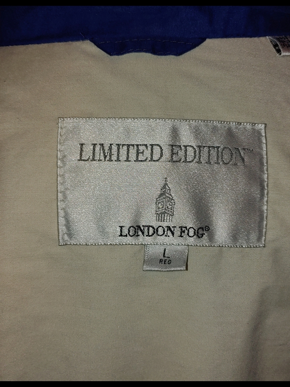 Vintage London Fog Limited Edition Teal Windbreaker - Picture 7 of 7